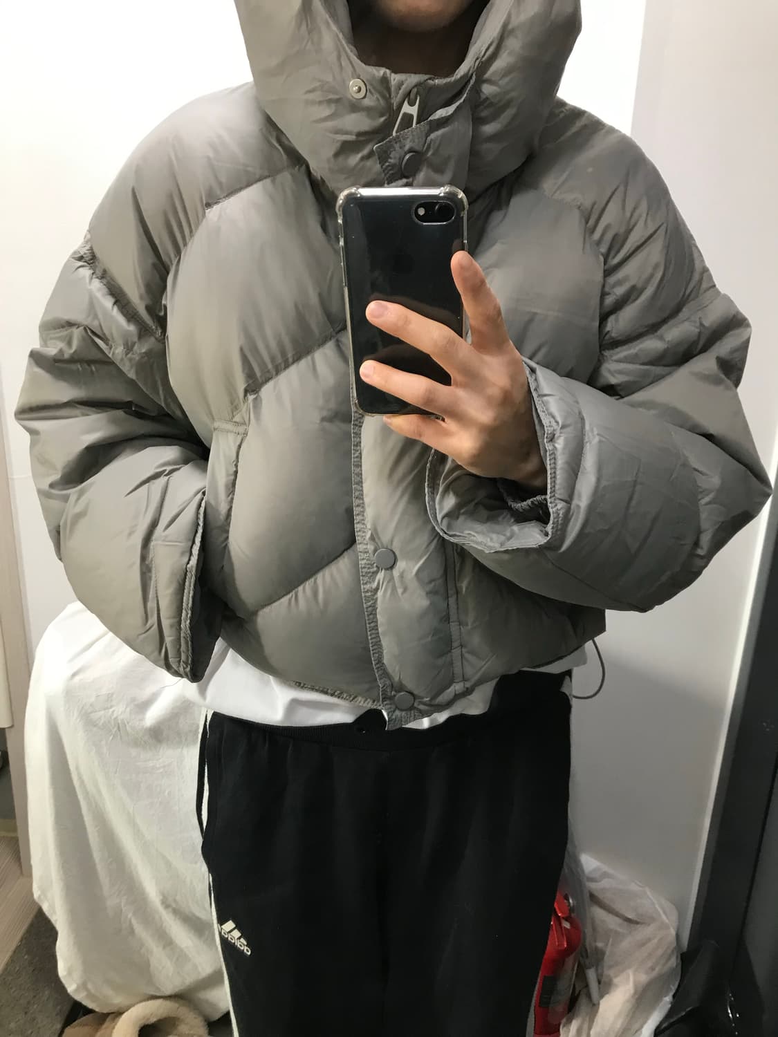 빈티지 다운 패딩 상품이미지2