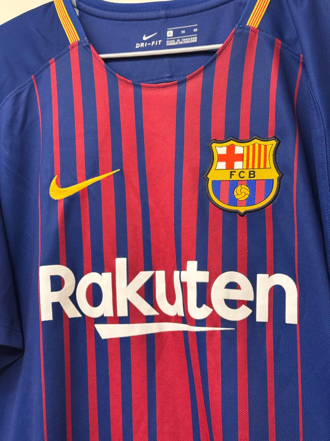 나이키 바르셀로나 17 18 사이즈 XL 유니폼 상품이미지3