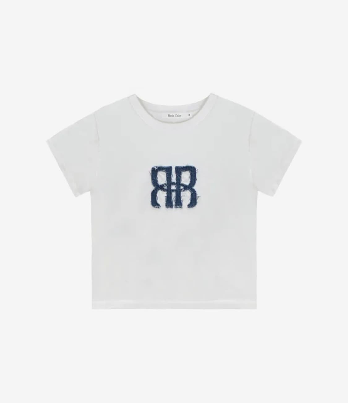 락케이크 스퀘어 로고 데님 탑 상품이미지3