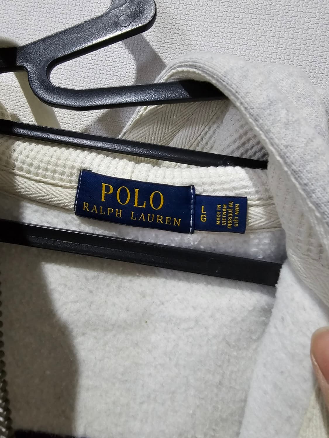 폴로 POLO 그레이 빅포니 후드집업 100~105 / L~XL 상품이미지5