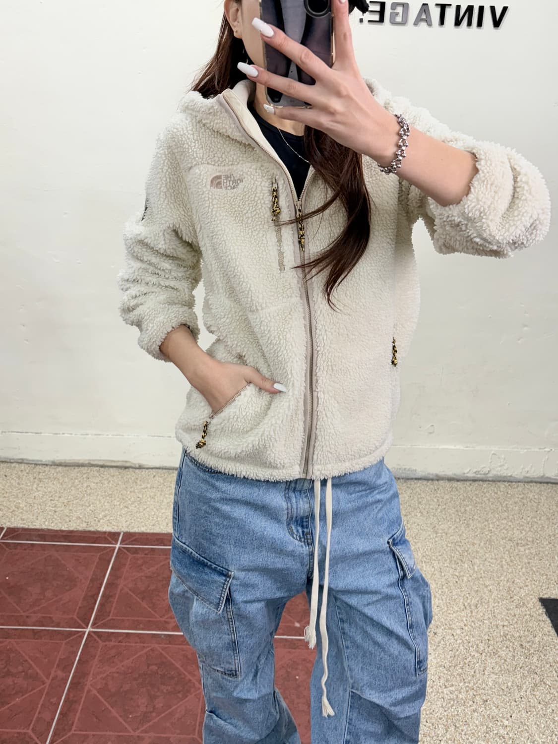 노스페이스 에코 뽀글 후리스 상품이미지2