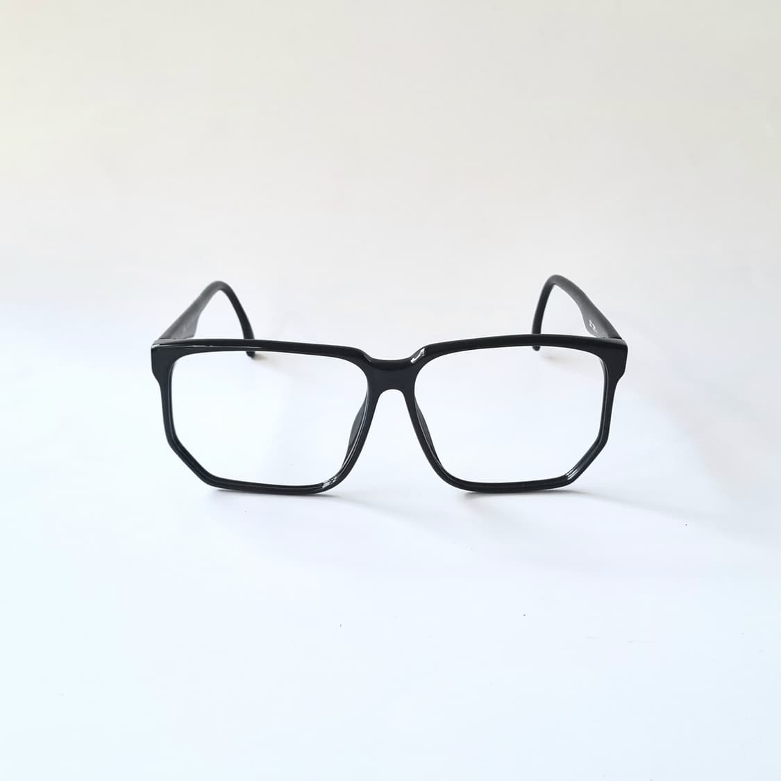 데드스탁 XXXL 뿔테  빅사이즈 사각   블랙 106 상품이미지2