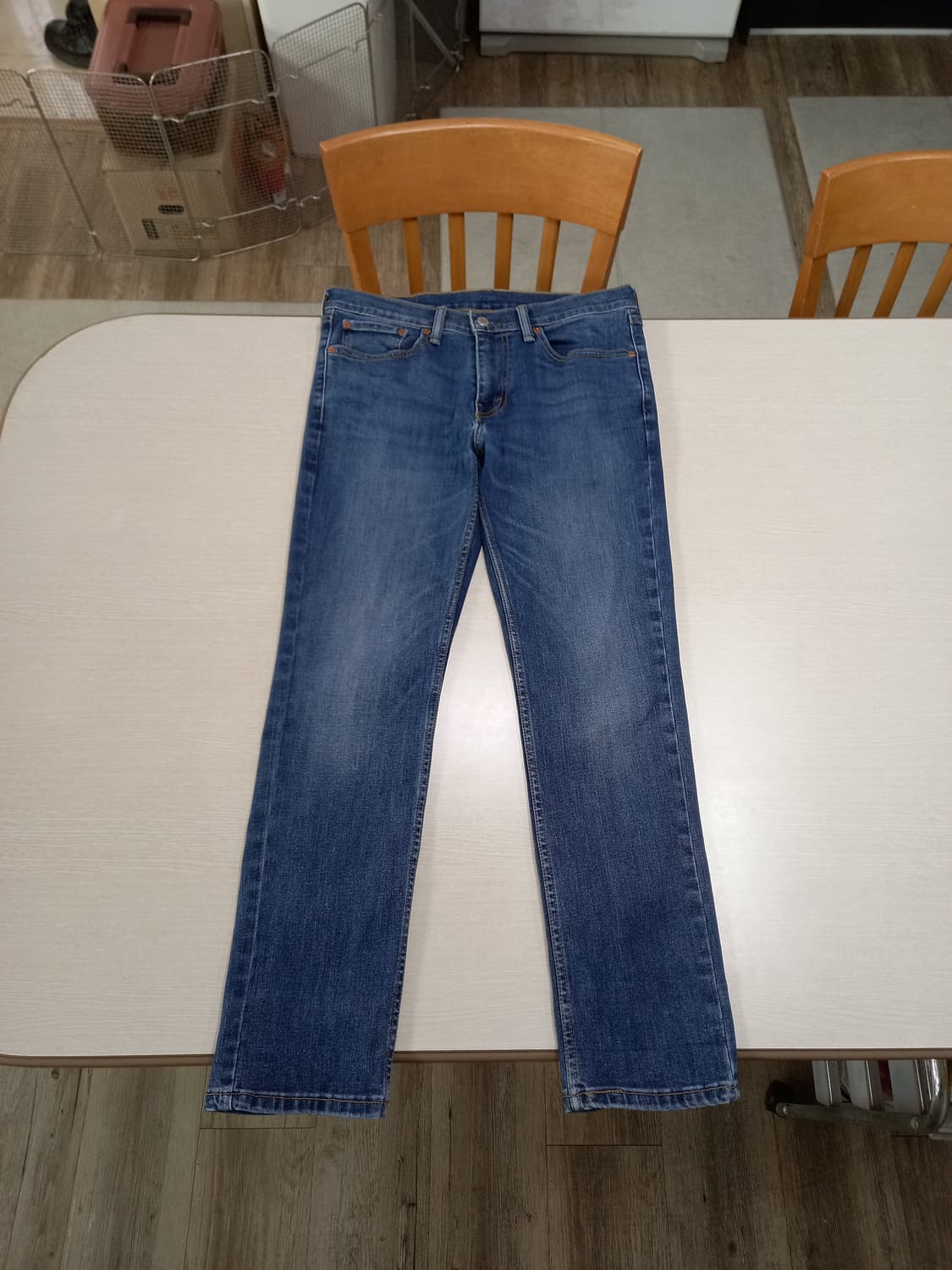 31 리바이스511 워싱 스판 슬림일자진 31-489 상품이미지1