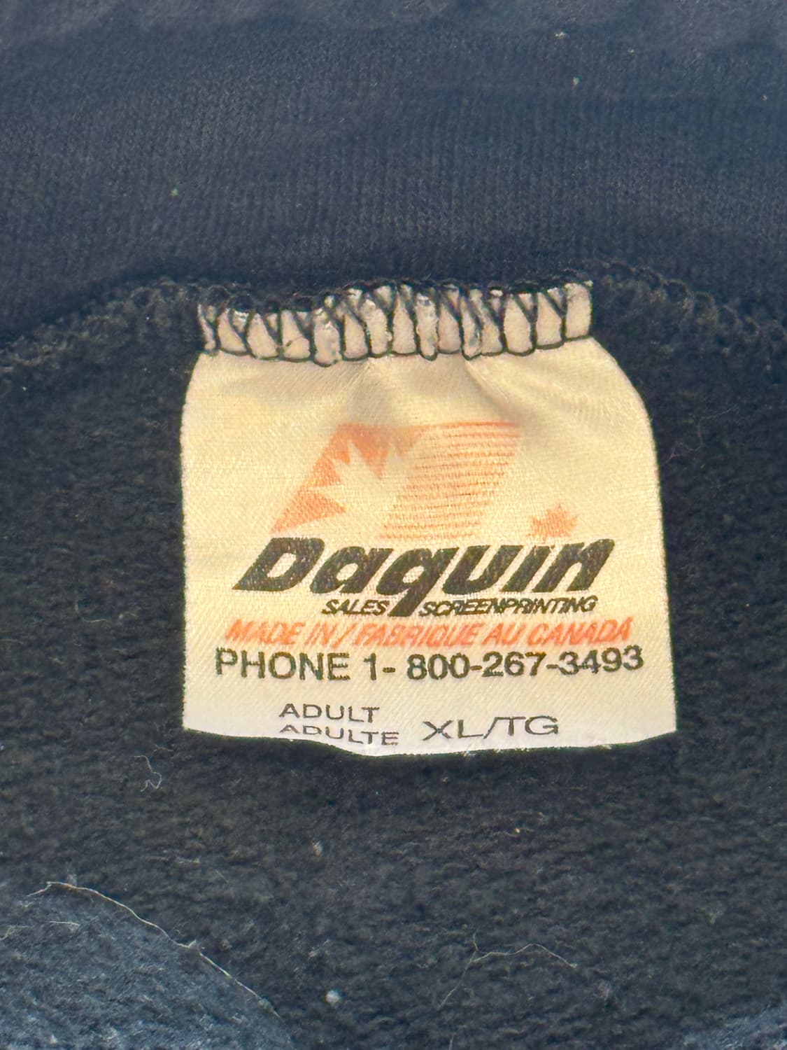 빈티지 'Rockcliffe Trailer Park' 늑대 그래픽풀오버 상품이미지3