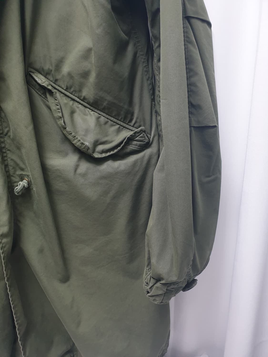 오리지널 밀리터리 M65 피쉬테일 야상 외피+내피 상품이미지5