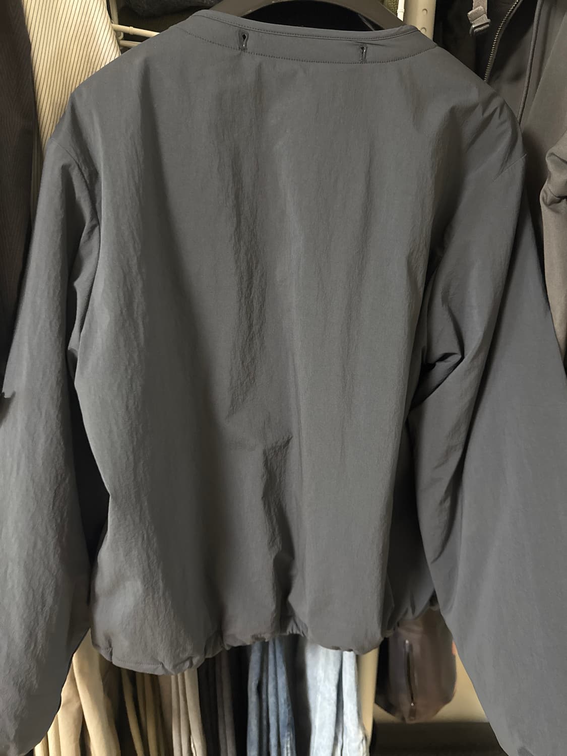 러프사이드 인슐레이션 가디건 네이비 1 상품이미지4