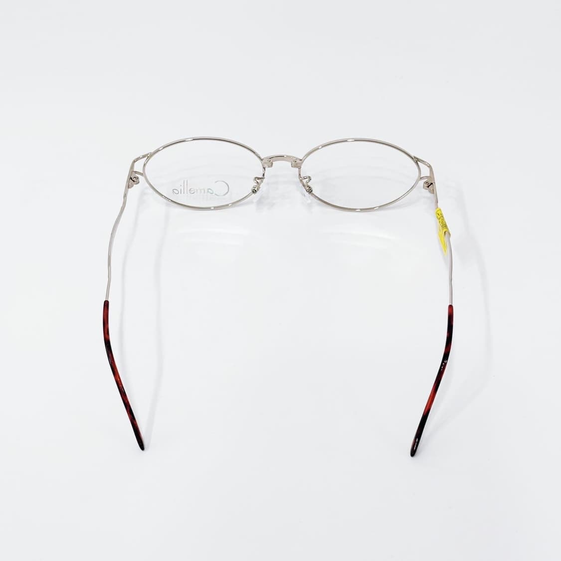 Camellia 골드 오벌 데드스탁 빈티지안경 상품이미지4