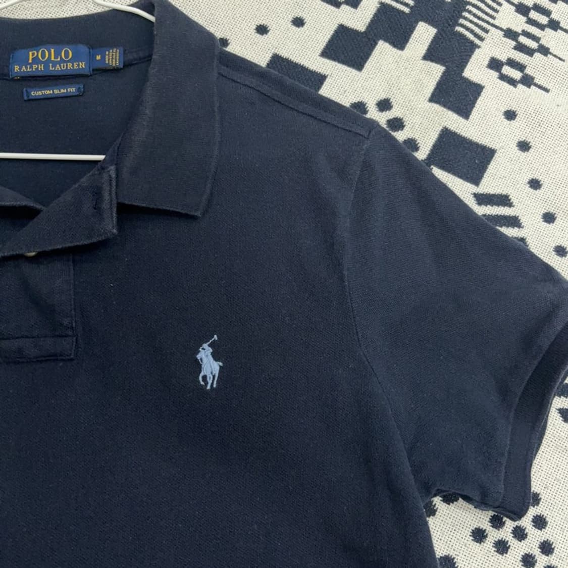 폴로 랄프로렌 커스텀 슬림핏 자수 반팔카라티 M P00065 상품이미지2