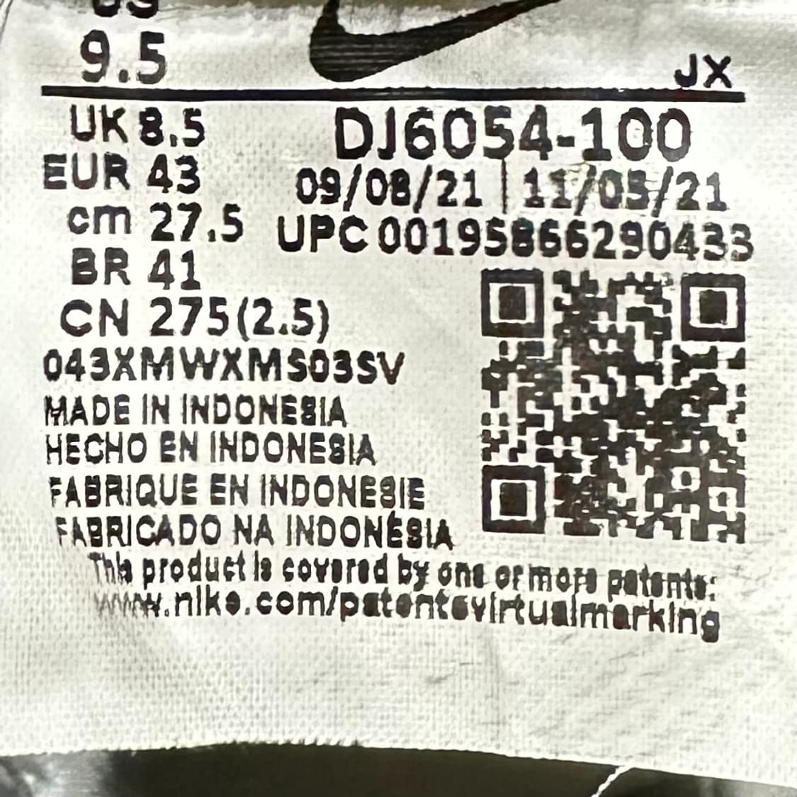 275) 나이키 운동화 남성 남자 신발 와플 트레이너 2 상품이미지9