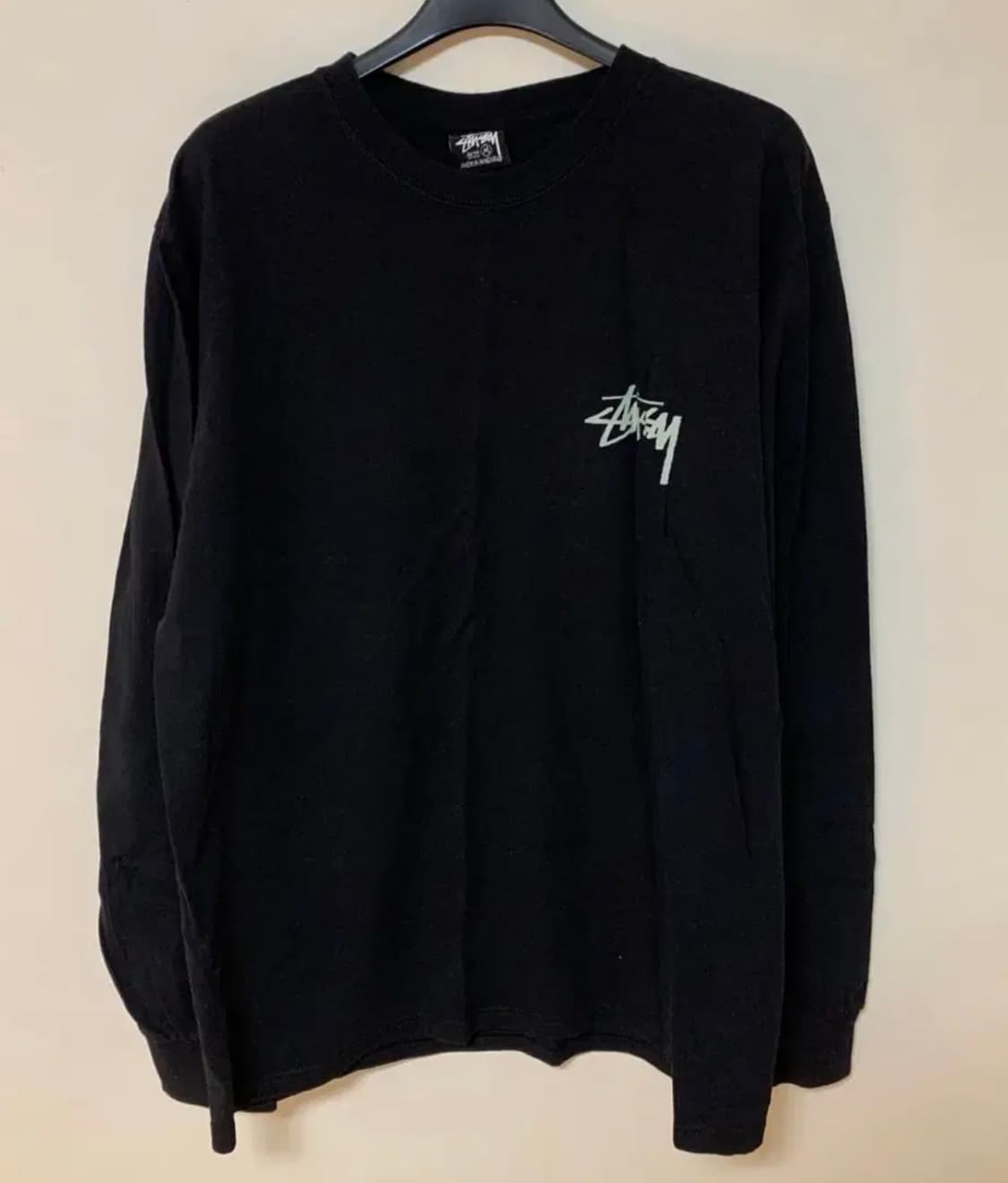 스투시 란딘 롱슬리브 티셔츠 블랙 상품이미지3