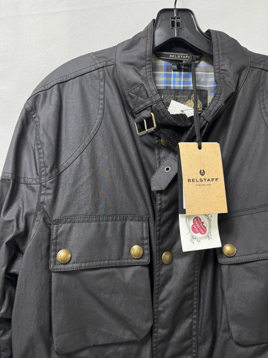 벨스타프 트라이얼 마스터 왁스 자켓 마호가니 54 상품이미지6