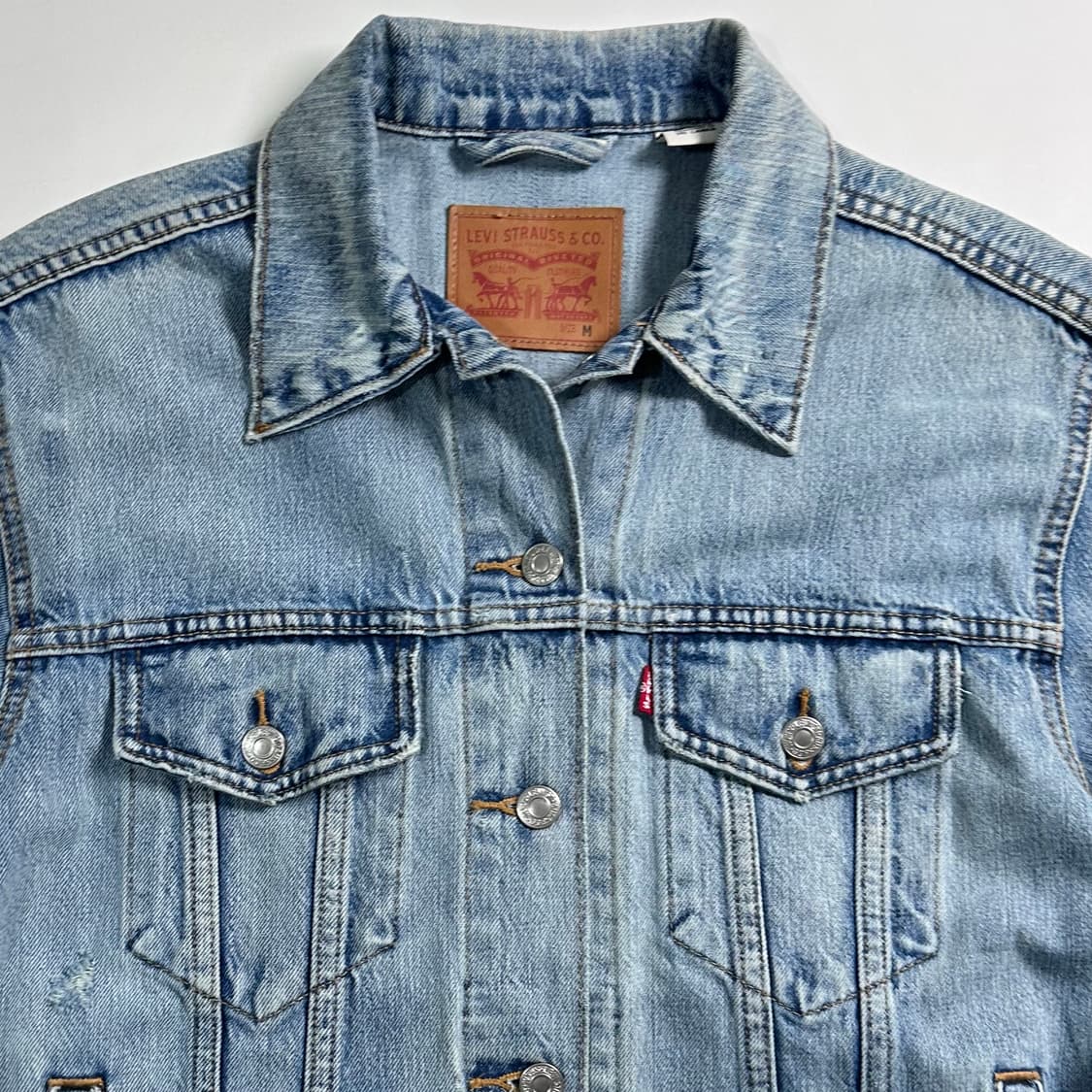리바이스 연청 데님 자켓 상품이미지2