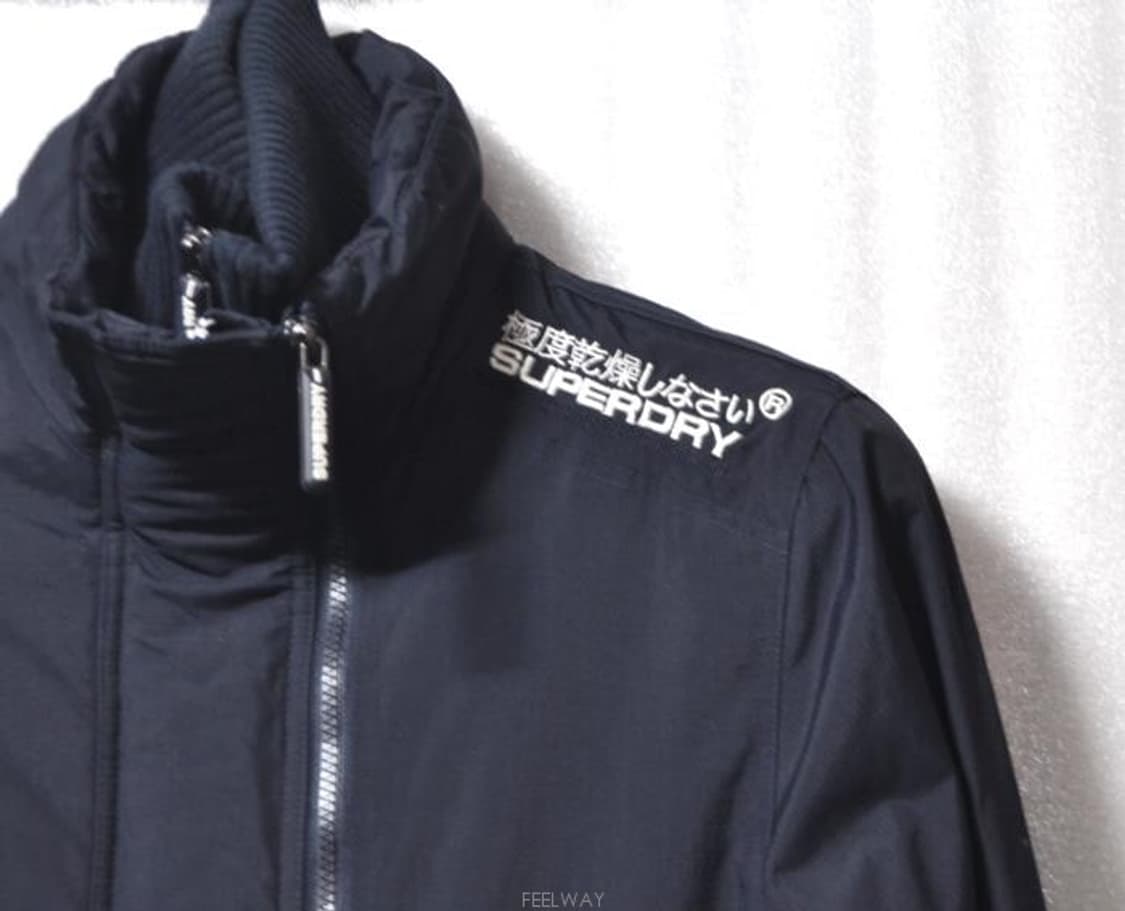 슈퍼드라이/여성3중지퍼바람막이후드자켓(사이즈55~55반) 상품이미지5