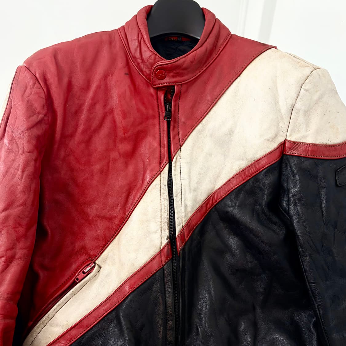 Polo 소가죽 레이싱 자켓 상품이미지6