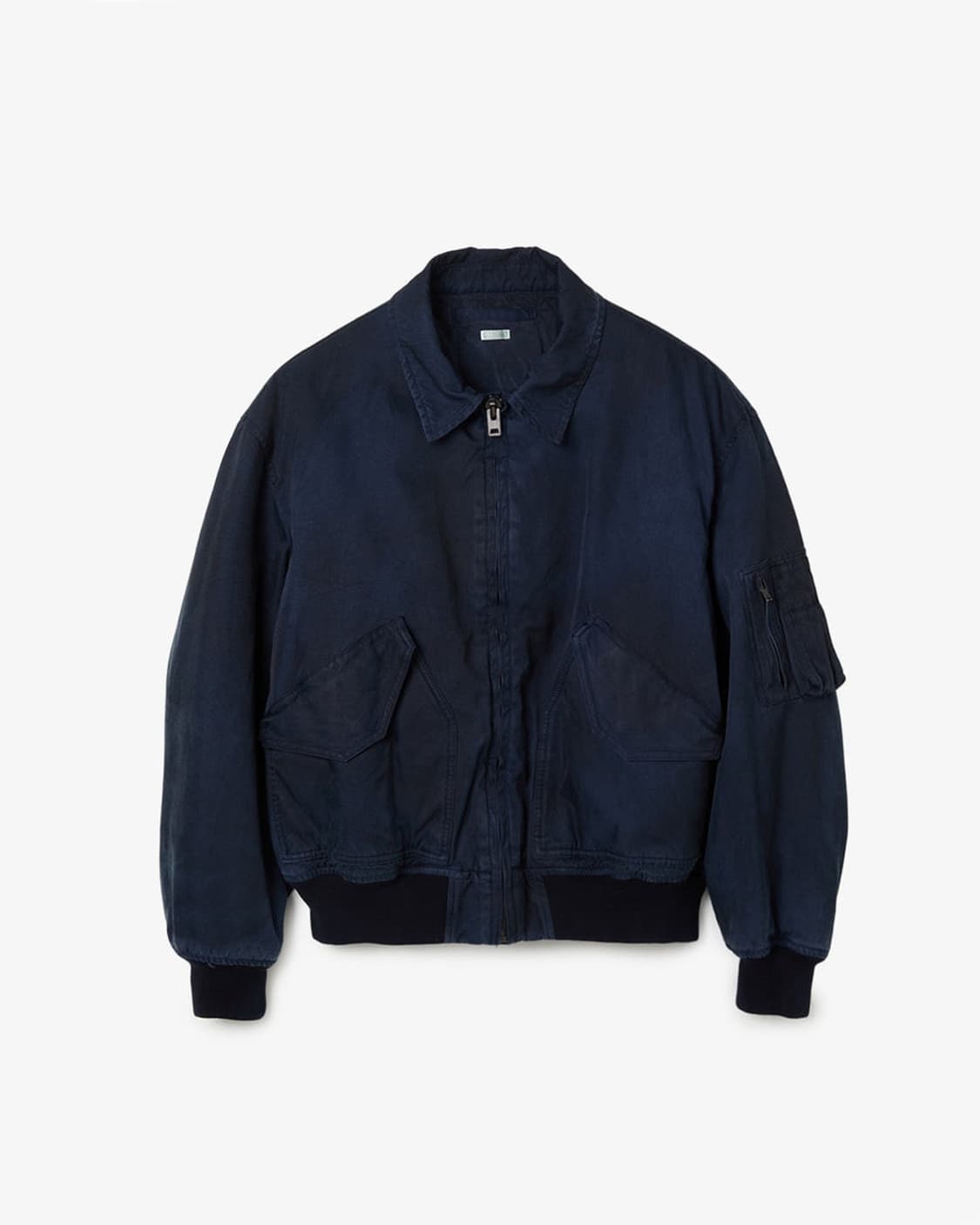 [3] 26ss 아프레쎄 실크 CWU-45 네이비 3사이즈 상품이미지1