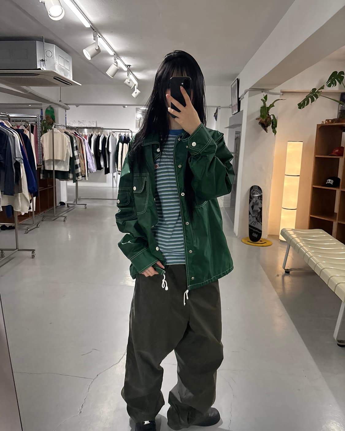 BEAMS PLUS Bright Nylon Shirt Jacket 상품이미지2