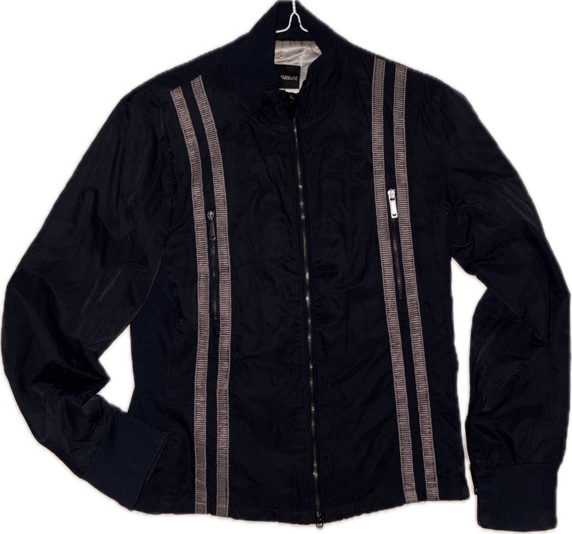 엠포리오 아르마니 멀티 집업 레이싱 자켓 상품이미지1
