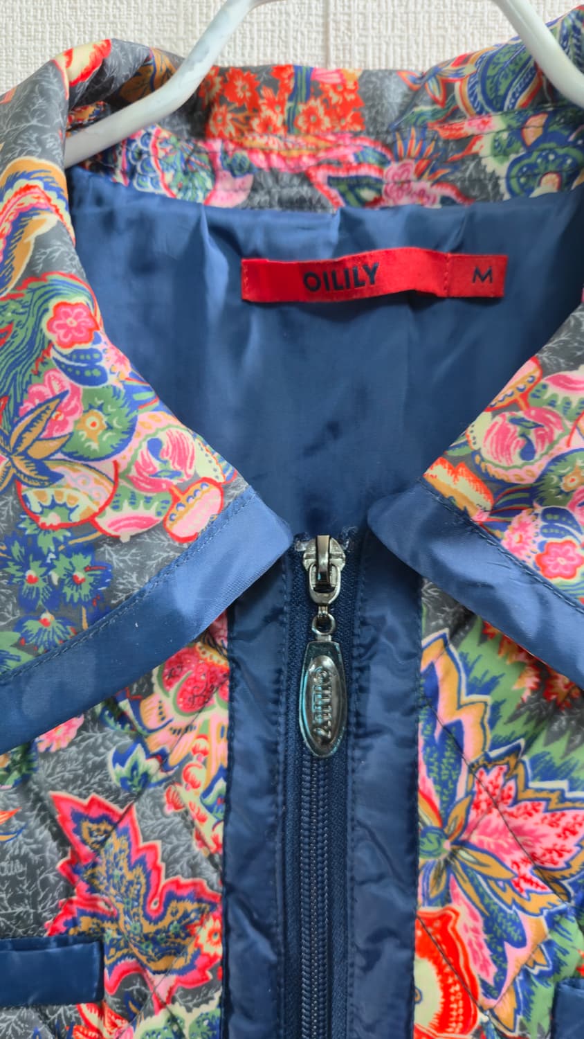 오일릴리 정품 M- 플라워 퀼팅 패딩 상품이미지2