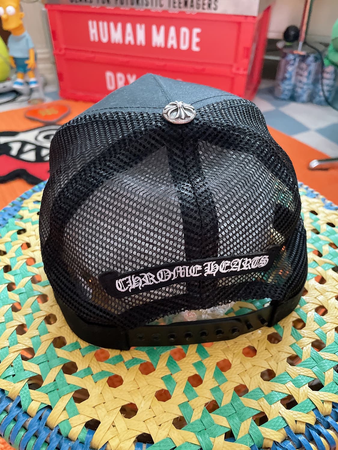 올드 크롬하츠 메쉬 캡 상품이미지4