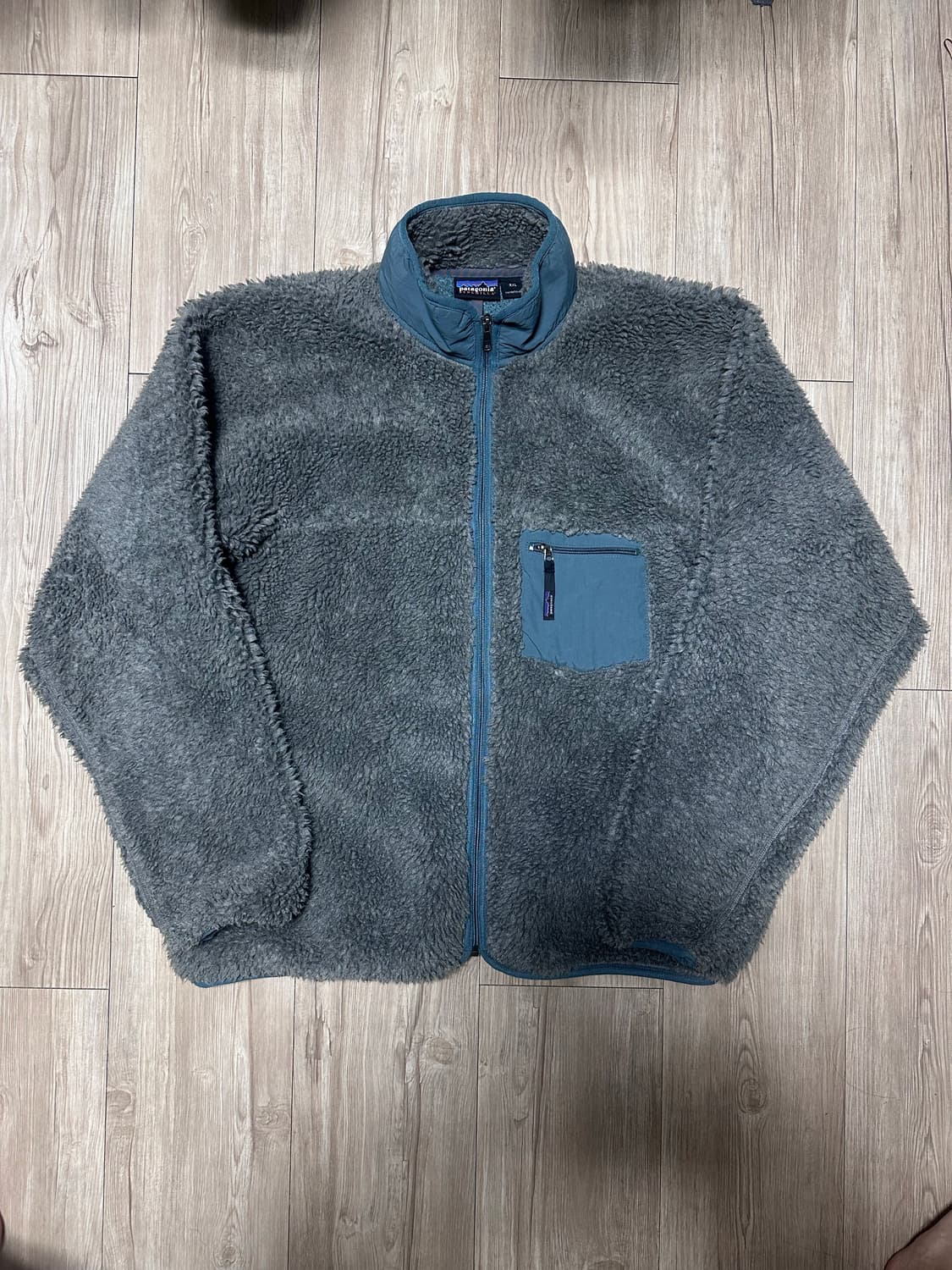 빈티지 파타고니아 레트로 딥파일 플리스 자켓 그레이 XXL 상품이미지1