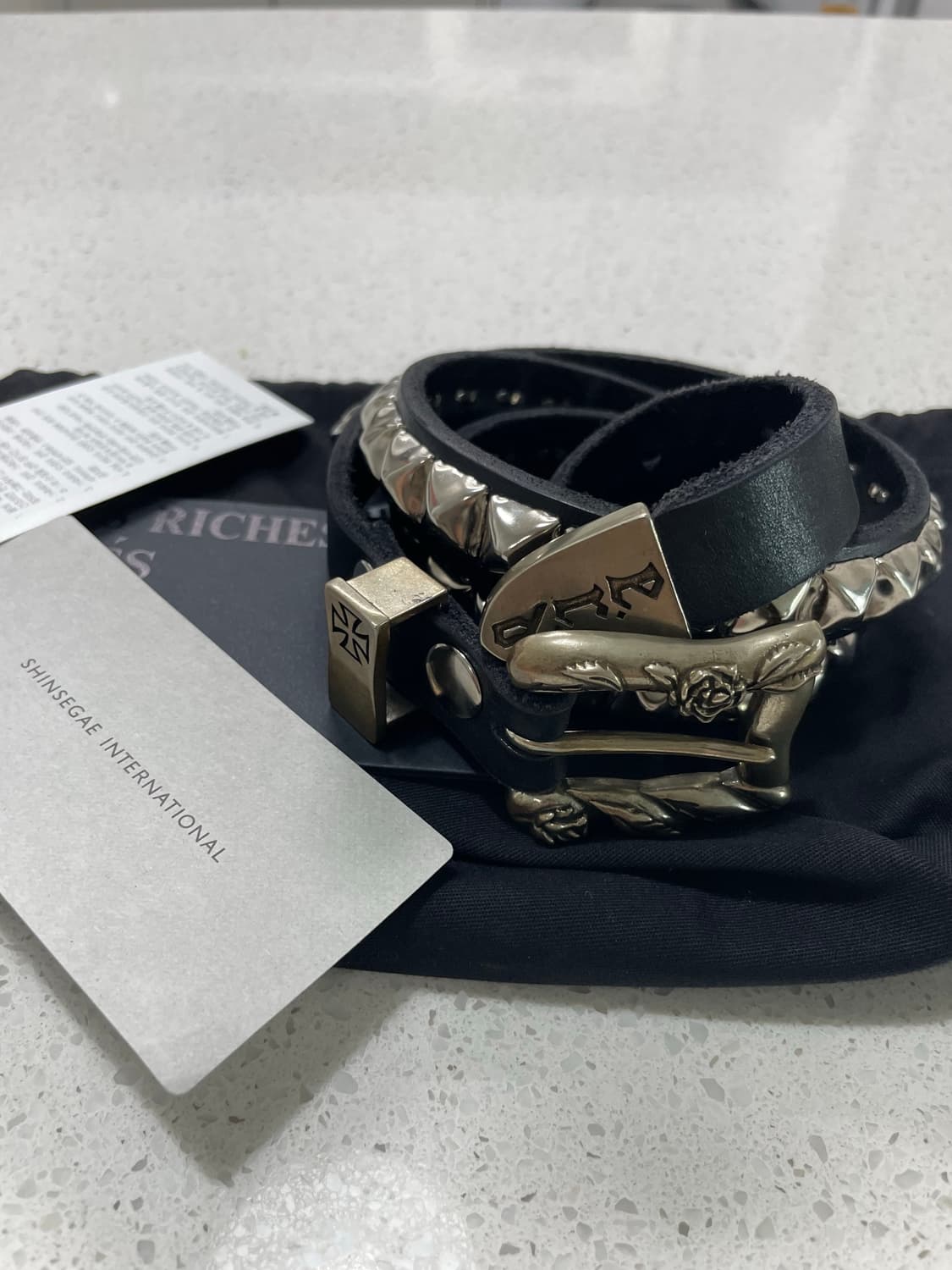 앙팡리쉬데프리메 스터드 벨트 상품이미지1