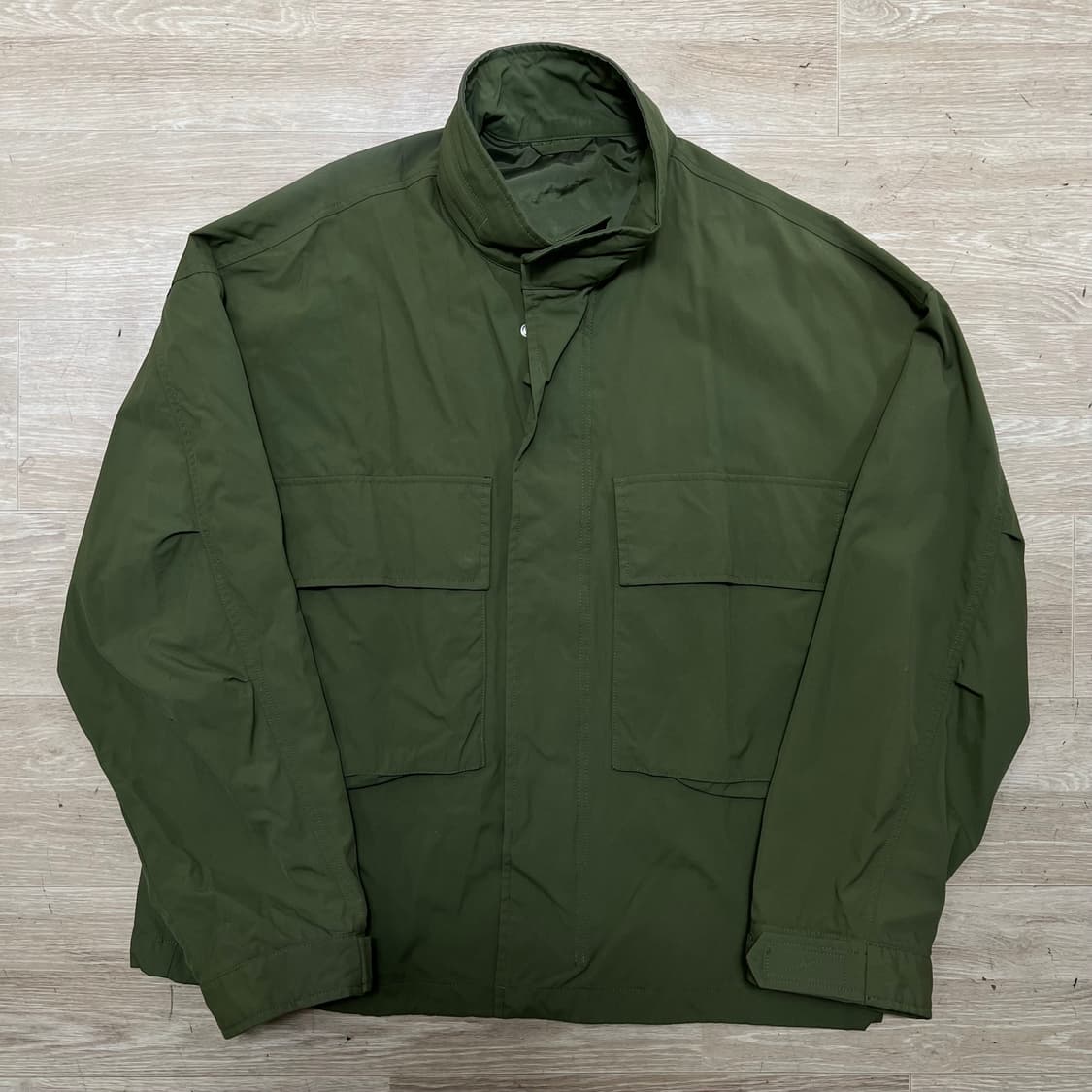 에잇세컨즈 하이넥 포켓 밀리터리 야상 필드자켓 [카키] L/100 상품이미지1