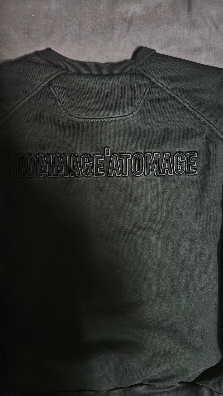 준지 엠브로이더리 가먼트다잉 맨투맨 xs 상품이미지4