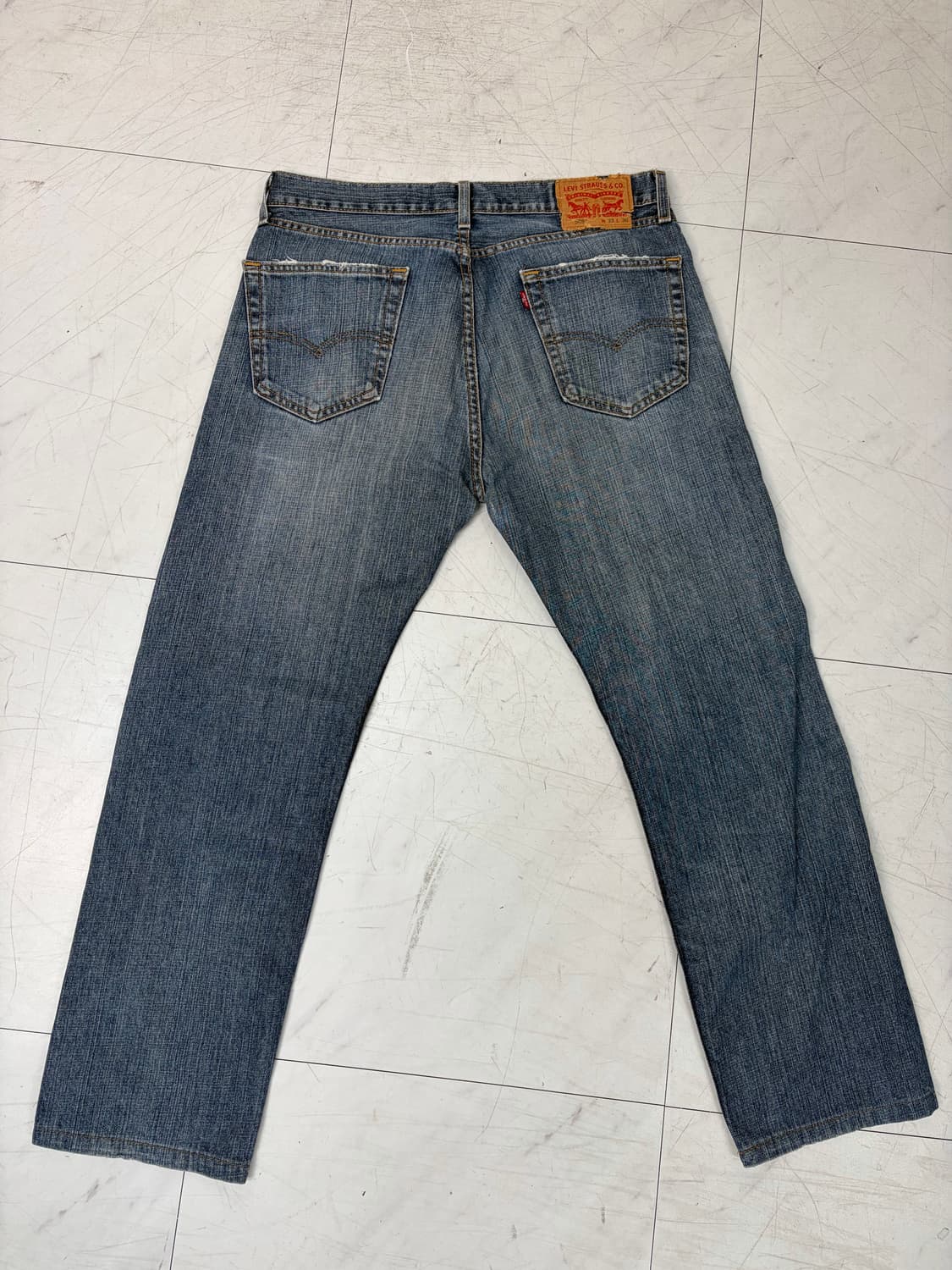 a288) 33 리바이스 505 스트레이트 상품이미지5