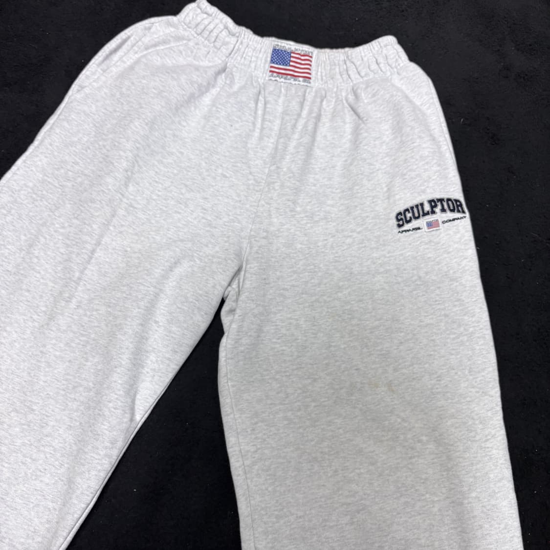 S 스컬프터 멜란지그레이 와이드 복싱 스웻팬츠 상품이미지3