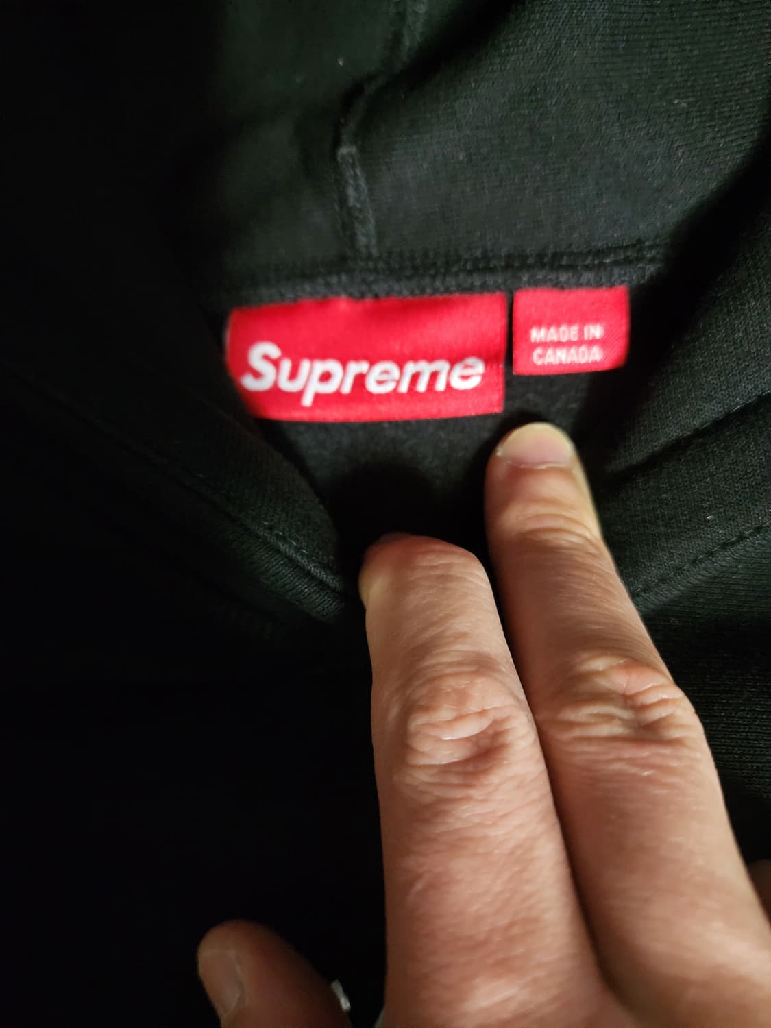 슈프림 크로스로고 후드 xl 상품이미지2