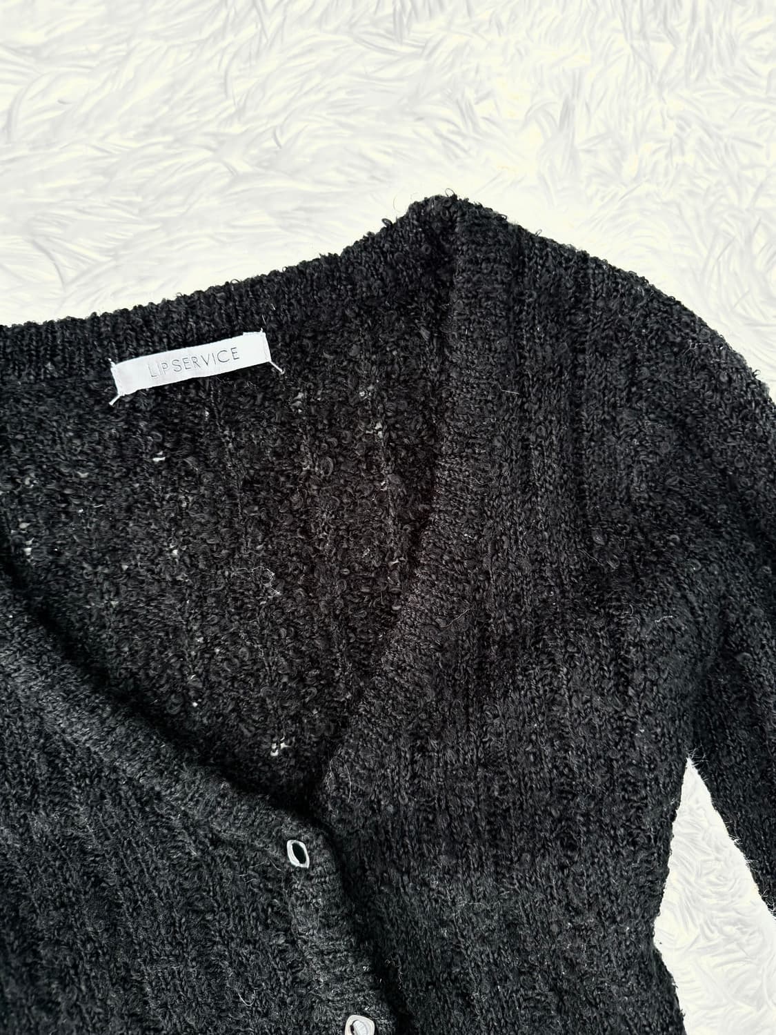 슬림핏 크롭 가디건 상품이미지4