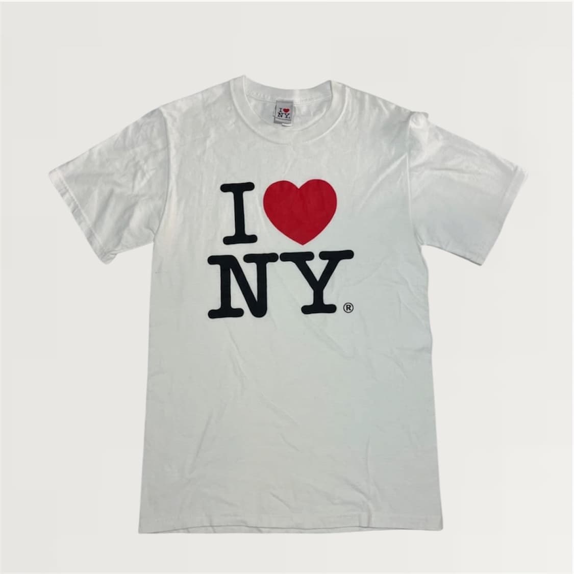 I Love NY 프린팅 반팔 티셔츠 상품이미지1