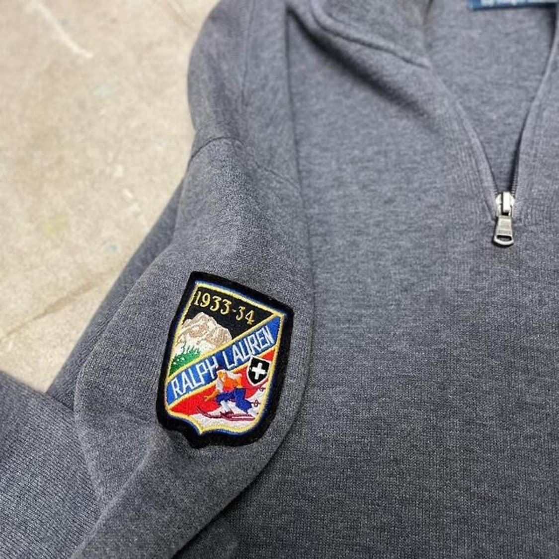 랄프로렌 폴로 빅포니 반집업 니트 (2XL)  상품이미지3