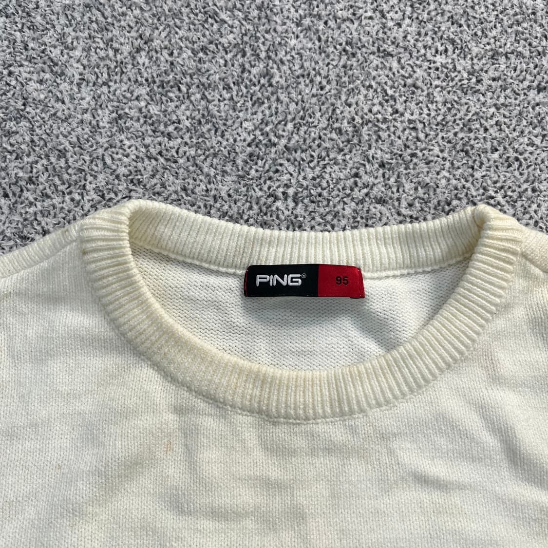 95 핑 골프 긴팔 니트 (오염) 0326M 상품이미지2