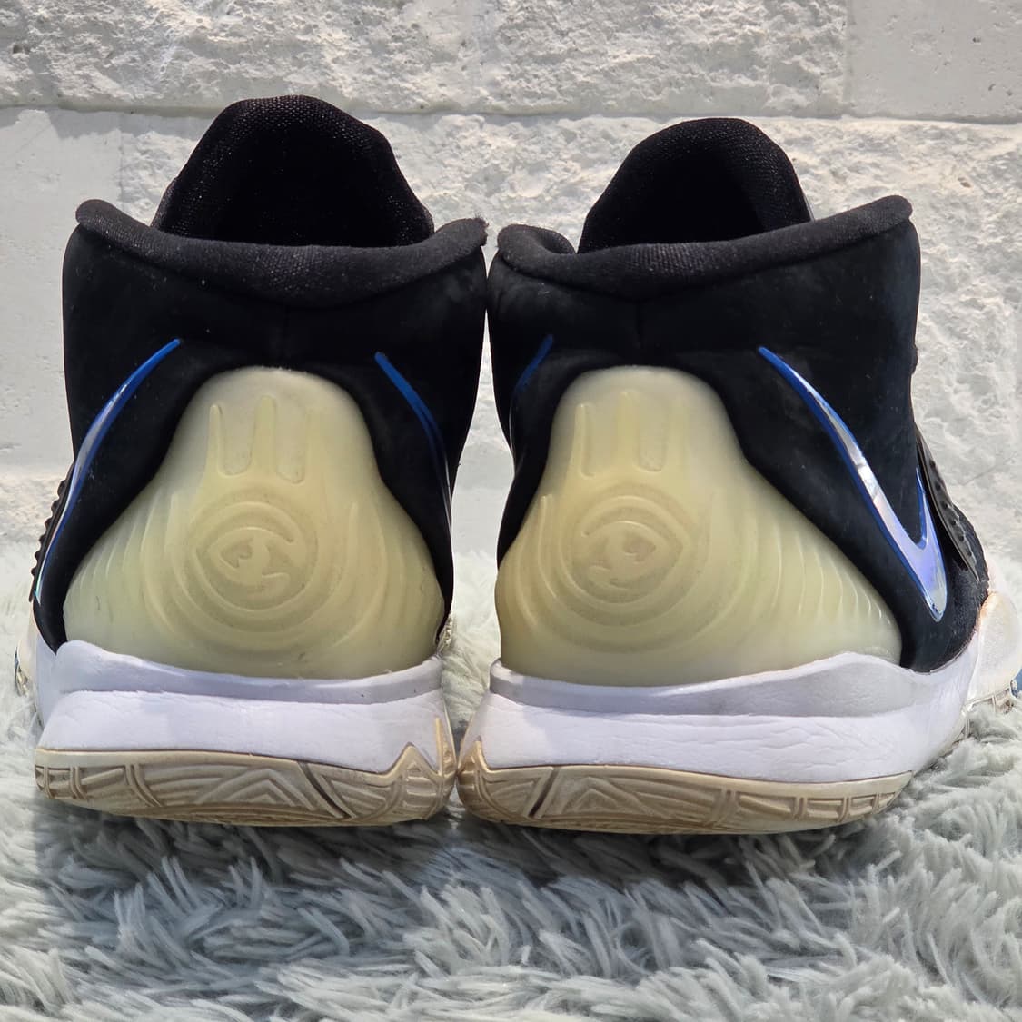 5a-11:나이키 카이리 6 블랙 블루 글로우(245) 상품이미지3