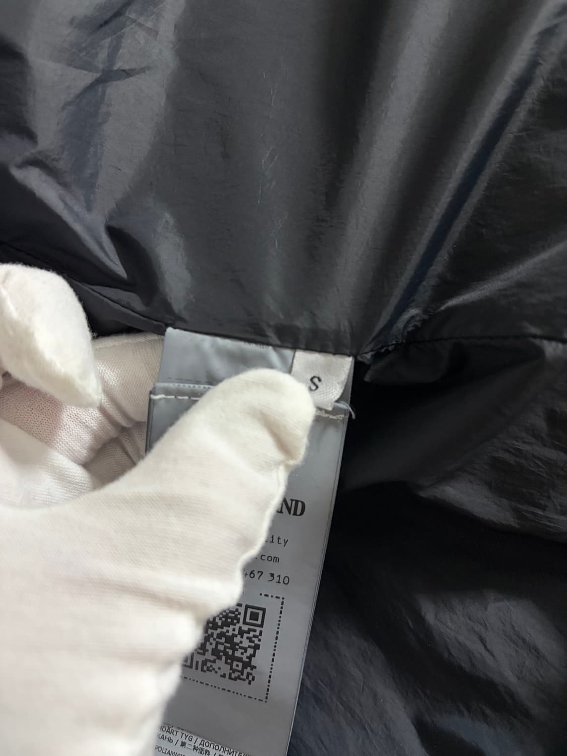 (새상품급, S) 스톤아일랜드 크링클랩스 패딩 상품이미지6