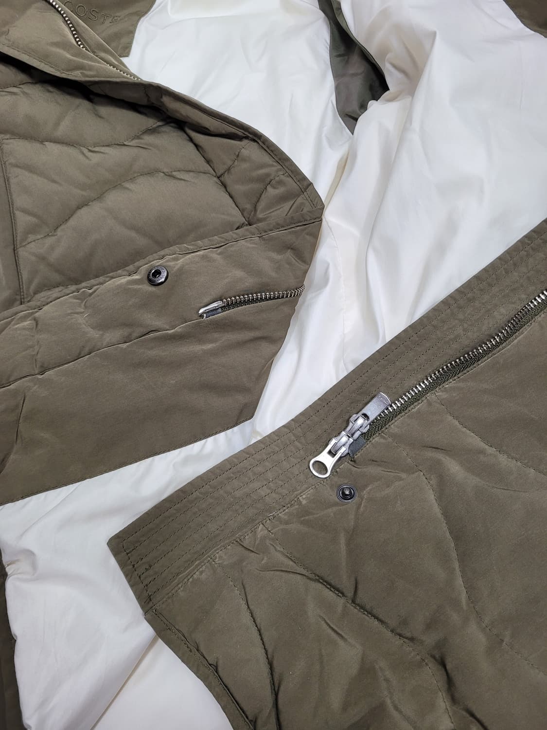 LACOSTE 라코스테 항아리 퀼팅 경량 패딩 자켓 / 여 38(100) 상품이미지6