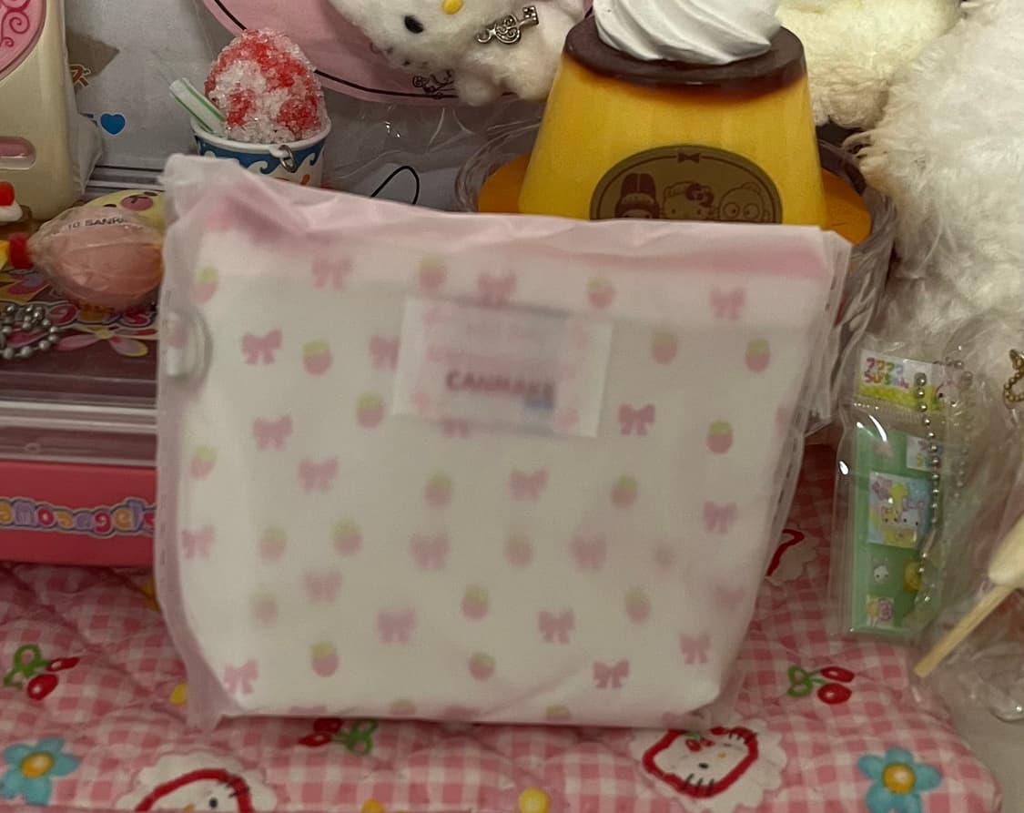 캔메이크 미개봉 파우치 일본 딸기 지갑 이치고 마스코트 파우치 상품이미지2