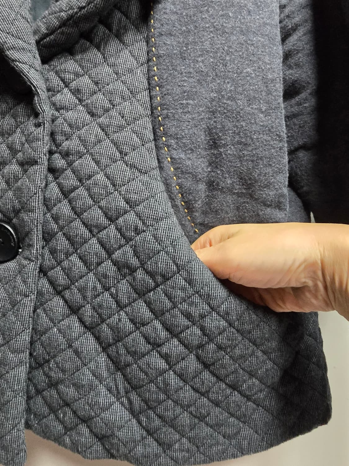 자방  지누시 면누빔 원피스. 자켓 세트 상품이미지7