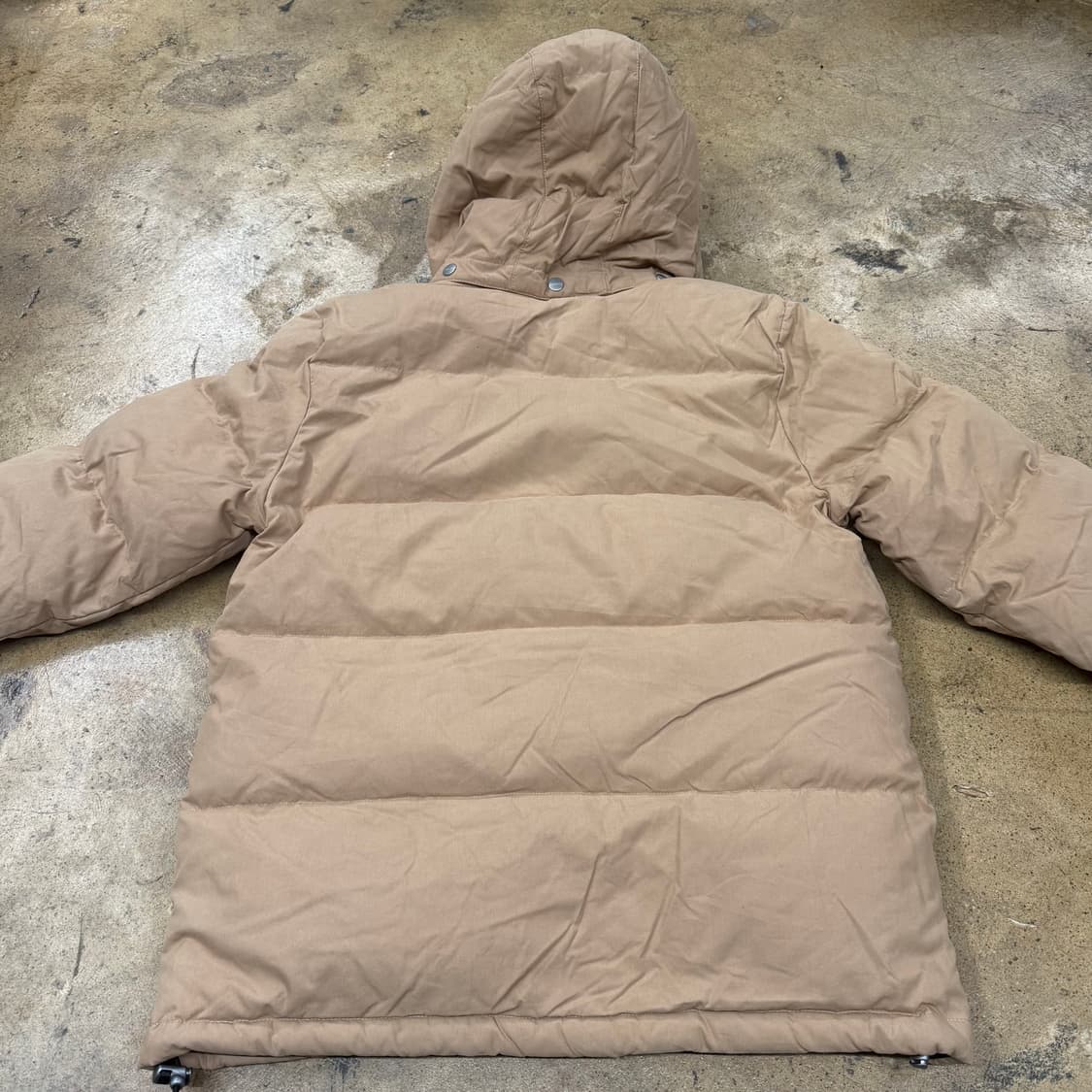 [정품/M] 칼하트 후드 다운 패딩 카키 브라운 b19 상품이미지4