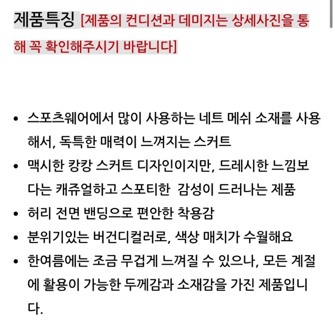 버건디 네트메쉬 샤 스커트 캉캉스커트 상품이미지6