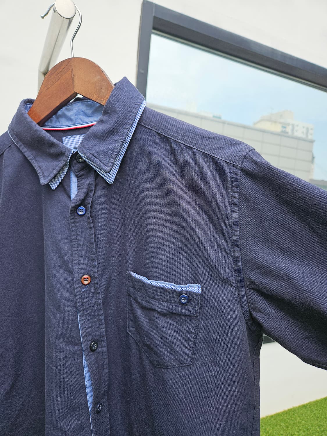 빔즈 HEART 더블 카라 셔츠 상품이미지3