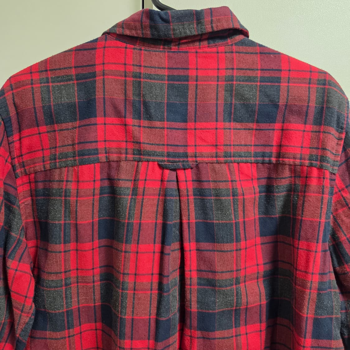 American Eagle 플란넬 체크 셔츠 L(100) 상품이미지5