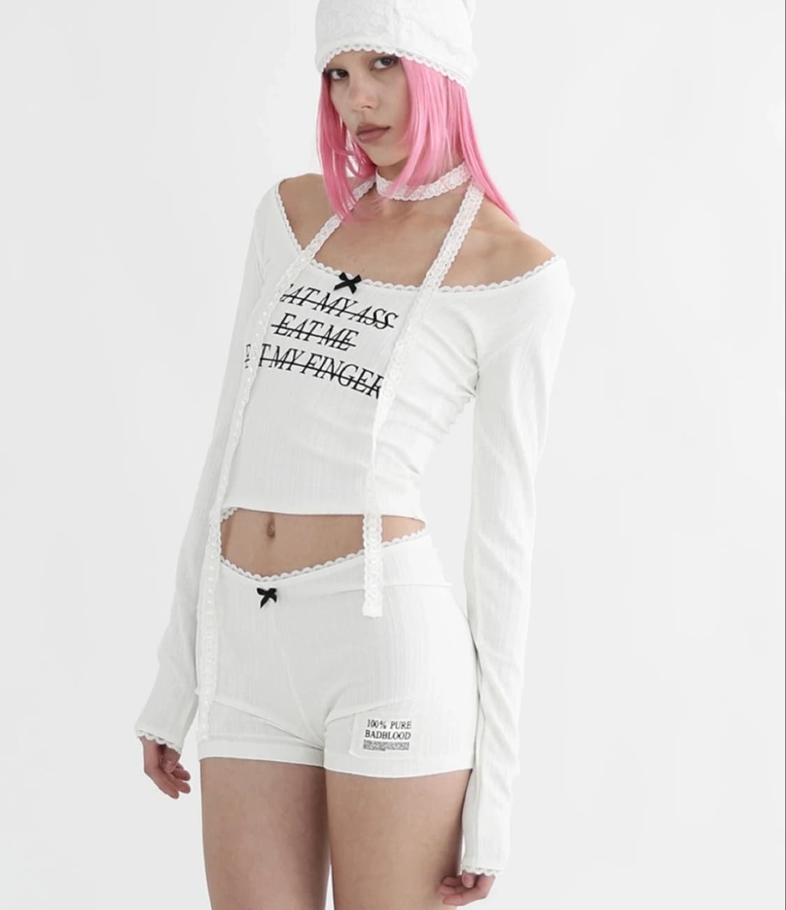 배드블러드 스퀘어넥 롱슬리브 상품이미지1