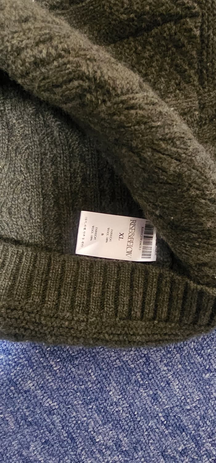 라이즈앤빌로우 질롱울 가디건 XL 상품이미지4