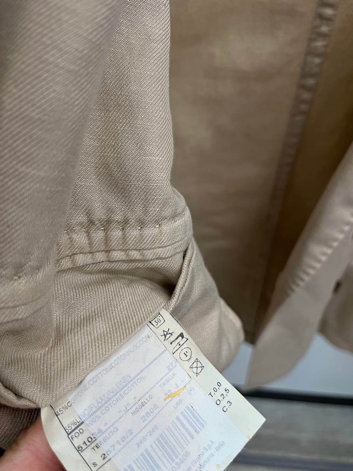 105) 루비암 더블브레스티드 린넨자켓 상품이미지5