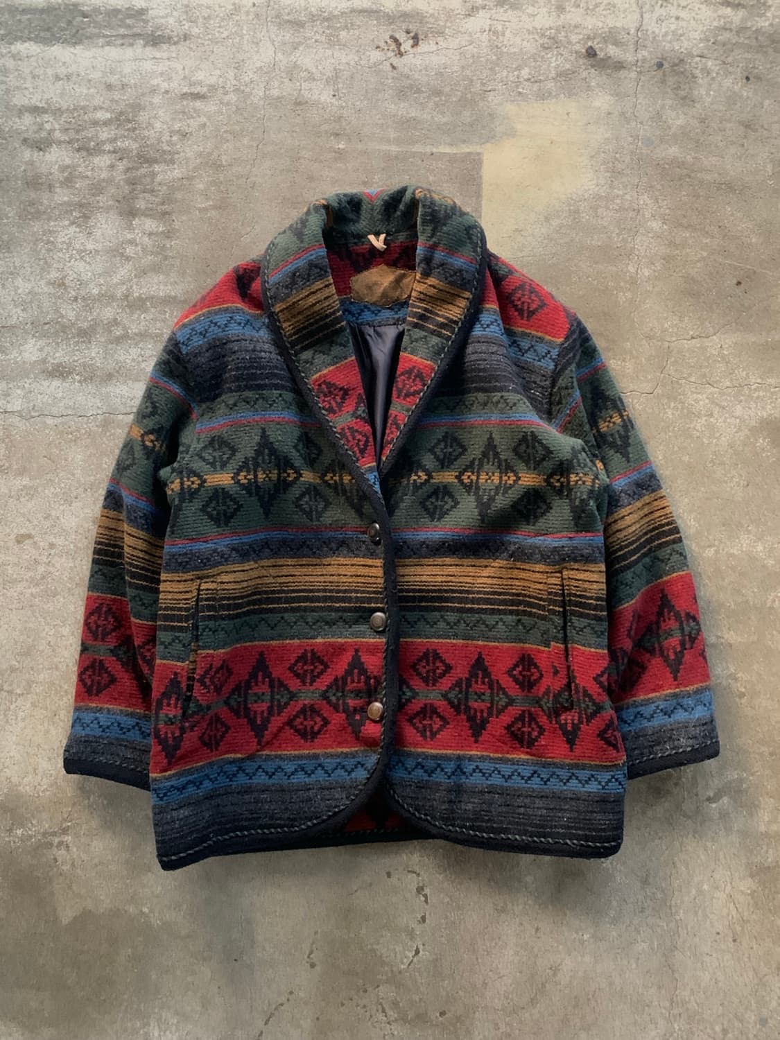 80s 울리치 네이티브 울 블랭킷 자켓 상품이미지1