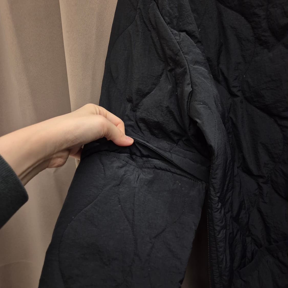 카이야크만 퀄팅 자켓 90 상품이미지5