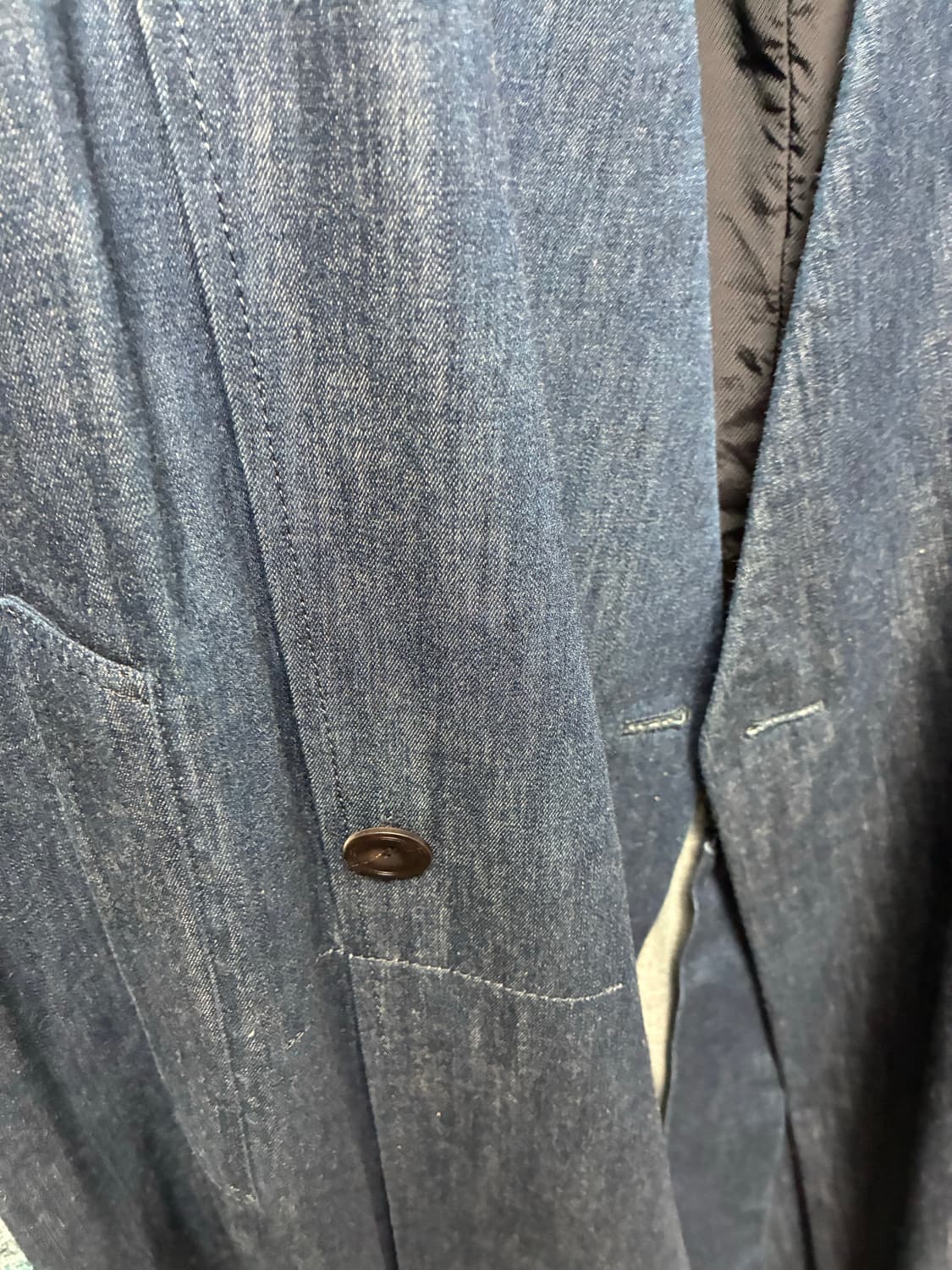 Essay 17S/S 데님 롱코트 상품이미지5