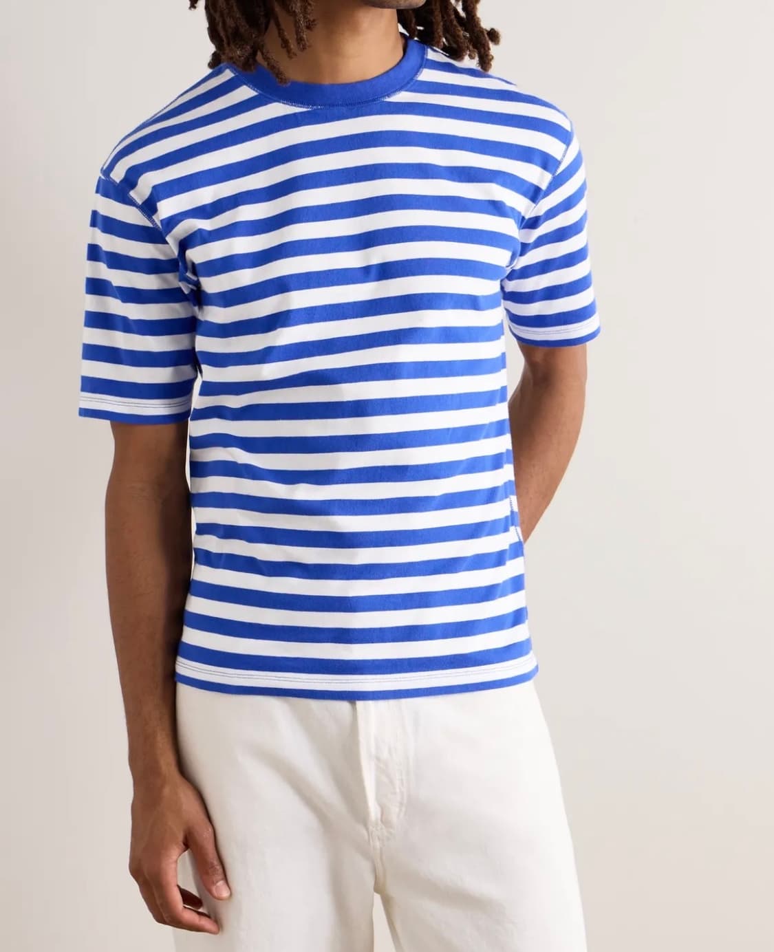  드레익스 라이트웨이트 스트라이프 하이킹 티 XL (새상품) 상품이미지7